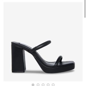 Steve Madden - Black Sandal Heel : BRAND NEW